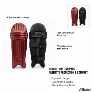 Protectores de Piernas Personalizados 2026 para Críquet, Edición para Jugadores Adultos Unisex, Ligeros, Transpirables, Duraderos, de Espuma de Alta Densidad - Product Image 3