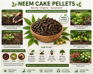 Venta Directa al por Mayor de Terra Bio Naturals, Pellets de Neem de Alta Calidad, Fertilizante Orgánico Agrícola, Vida Útil de 2 Años, el Mejor - Product Image 4