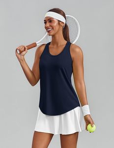 Débardeur côtelé sans manches pour femme, coupe ajustée, respirant, en tissu extensible, écologique, séchage rapide, avec nœud, 180g, style décontracté et tendance - Product Image 3