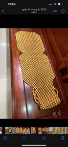 Natural Wooden Beaded Car <b>Seat</b> <b>Cushion</b> Breathable Cooling Ergonomic Massage <b>Seat</b> Cover Wholesale India Market Supplier Vietnam - Product Image 5