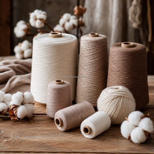 NE 20s/1 Cotton Carded <b>Yarn</b> for Weaving – Premium Soft Cotton <b>Yarn</b> for Garments, Fabric Production and Textile Applications - Product Image 1