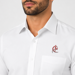 Premium Men <b>Half</b> Sleeve Dress <b>Shirt</b> Casual Lightweight Cotton Fabric Breathable Quick Dry Turn-down Collar Summer - Product Image 5