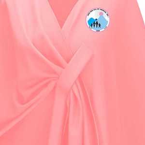 Jack and Jill Child Size <b>Pink</b> Shawl Soft Lightweight Elegant <b>Wrap</b> Fashion Scarf for Girls Casual Party Wear Accessory - Product Image 4