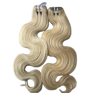 Para Genius Weft Raw sin procesar 100% extensiones de cabello vietnamita virgen pelucas de ondas corporales alineadas con cutícula para mujeres negras - Product Image 1