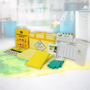 Chemical Spill Kit 10 Liter with Soft Bag Compact Chemical Spill Response Absorbent Kit for Vehicle Workshop Laboratory spill - Product Image 2