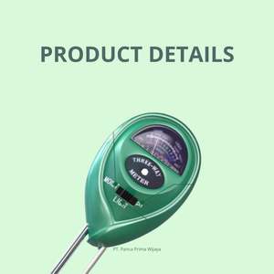 Medidor de Suelo 3 en 1 de Alta Calidad, Analizador de pH, Humedad y Luz, Cuerpo de Metal ABS, Sin Necesidad de Batería, Uso Agrícola - Product Image 2