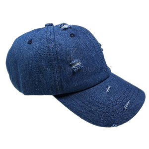 Gorras de Mezclilla de Alta Calidad, Transpirables, Casuales, Personalizadas para Eventos Deportivos, Moda Urbana y Actividades de Equipo - Product Image 3