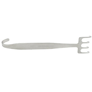 เครื่องมือผ่าตัดแบบแมนนวล Freeman Rake Retractor 4 ง่าม ทำจากเหล็กกล้าไร้สนิม สำหรับผ่าตัดทั่วไป ได้รับมาตรฐาน CE ISO13485 - Product Image 5