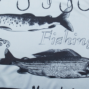 Camisa de Pesca Personalizada para Hombre con Protección UPF 50, Manga Larga, Secado Rápido, Transpirable y a la Moda - Product Image 3
