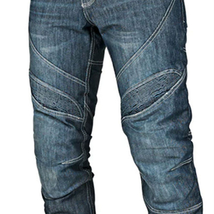Mens <b>Padded</b> Motorcycle Riding Jeans Protective Racing Denim <b>Pants</b> Slim Fit Quick Dry Wholesale OEM - Product Image 3