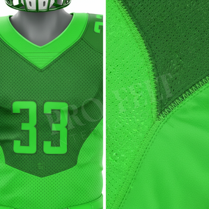 Men's American Football Uniform Set Breathable Compression Jersey Pants Training Game Wear <b>Athletic</b> Fit Custom Printed Uniforms - Product Image 4