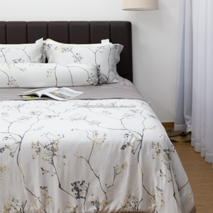 Luxury <b>Comforter</b> <b>Set</b> Printed Pattern 3-Piece Nature Material 100% Polyester Filling Soft Hand Feeling All-Season Anti-Allergy - Product Image 4