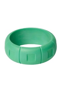 Brazalete de resina con diseño de color, brazalete de apertura de acrílico de resina de tamaño pequeño para mujeres y niñas, pulsera exquisita transparente para muñeca - Product Image 3