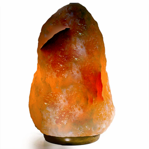 Lampe de sel de l'Himalaya haute technologie à changement de couleur, forme de roche naturelle, 2-3 kg, lumière bien-être, KOSHER par M Salt - Product Image 5