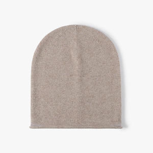 Bonnet unisexe en tricot à revers, chaud et extensible, pour l'hiver, doux, décontracté, pour l'extérieur, accessoire de streetwear - Product Image 3