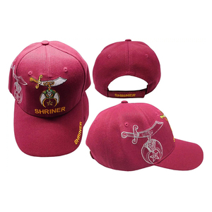Casquette de baseball maçonnique pour homme, avec broderie de compas carré, en sergé de coton structuré, sangle réglable, profil bas, Lodge Ha - Product Image 5