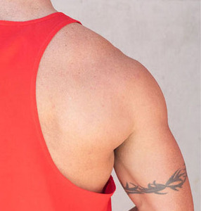 Wholesale OEM And ODM Custom Stringer <b>Singlets</b> <b>for</b> <b>Men</b> Breathable Comfortable Tank Tops Sleeveless Workout Clothing Manufacture - Product Image 6