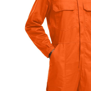 Overol de Trabajo Personalizado al por Mayor con Logotipo y Color Sólido, Diseño Simple, Básico para Hombre, Ligero, Precio Económico - Product Image 4