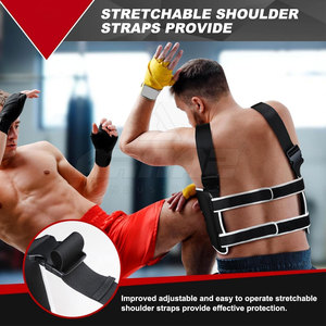 Protector de Pecho para Boxeo de Diseño Personalizado con Acolchado Grueso, Cierre Seguro y Ajuste Cómodo para Prácticas de Boxeo - Product Image 6