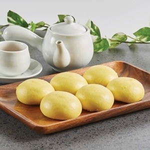 [MILWON] Panecillo al Vapor de Calabaza Dulce, Suave y Masticable, con Relleno de Frijol Rojo, para la Hora del Té, Merienda y Postre - Product Image 4