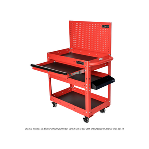 Wholesale OEM ODM Heavy Duty Powder Coated Steel Utility <b>Cart</b> Family keywords: for Garage Workshop Storage Use - Product Image 1