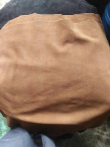 Cuero de gamuza de becerro gris auténtico, ecológico, libre de peligros, sin AZO ni PCP, para zapatos, bolsos, cinturones, carteras, ropa y guantes. - Product Image 3