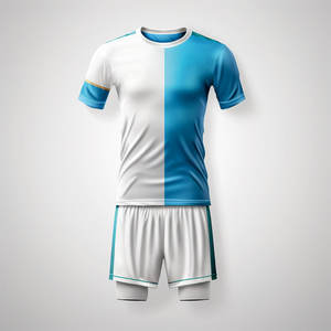 Ensemble uniforme de football de haute qualité, design club, UPF 50, séchage rapide, respirant, couleur personnalisée, tissu polyester léger - Product Image 4