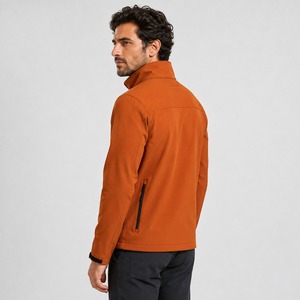 Blouson Softshell Unisexe Personnalisé pour l'extérieur, Veste Bomber Entièrement Zippée, Rembourrée, Coupe-Vent, Légère, Grandes Tailles, Broderie - Product Image 5