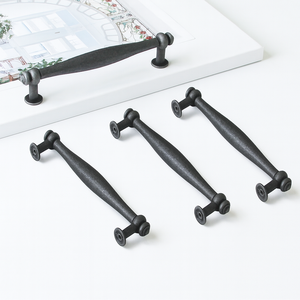 OEM Available Zinc Alloy Cabinet Handle Vintage <b>Rustic</b> Curved Drawer Pull for Kitchen Bathroom Dining Room Nightstand Furniture - Product Image 4