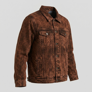 <b>Men</b> <b>Denim</b> <b>Jackets</b> Best Selling Casual Trucker <b>Jacket</b> High Quality <b>Denim</b> Outerwear OEM Service Factory Direct Supply Best Selling - Product Image 1