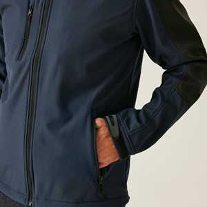 Chaqueta Softshell para Hombre, Impermeable y Cortavientos, para Senderismo, con Logotipo Personalizado, Proveedor OEM, Fabricante - Product Image 4
