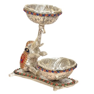 Tazón de Metal Ecológico de Diseño Personalizado para Servir Alimentos y Dulces, Vajilla, Accesorios de Mesa, Tazón para Servir Frutas de Tamaño Personalizado - Product Image 3