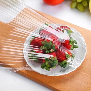 High Quality Soft PVC Cling <b>Wrap</b> Film Custom Logo Food Grade Eco-friendly Ready to Ship Home <b>Kitchen</b> Food Packaging - Product Image 2