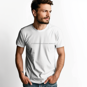 <b>High</b> Quality 100% Cotton Plain Men <b>Tshirt</b>,Custom T Shirt,Blank Regular Regular Fit Men's T Shirts - Product Image 5