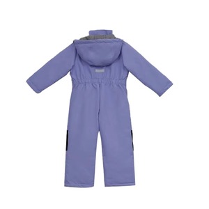 Combinaison de ski unisexe pour enfants, imperméable, à capuche, avec blocs de couleur et fermeture éclair – Vente en gros - Product Image 2