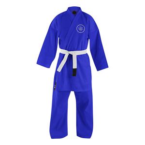 Traje de Karate de algodón personalizado de 14 oz Uniforme de Judo de artes marciales para hombres unisex con cinturón personalizado - Product Image 1