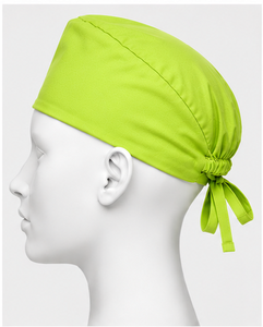 Professional Nursing <b>Scrub</b> Hats Cotton Breathable <b>Caps</b> with Sweatband Adjustable Elastic Fit Medical Surgical Hospital Work Hats - Product Image 3