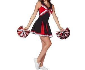 Uniformes de cheerleading personnalisés de haute qualité, sublimés, avec strass et vêtements d'entraînement OEM - Product Image 3