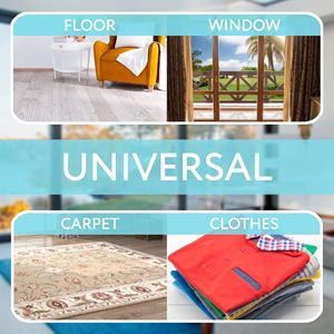 Cepillo de limpieza de pantalla de ventana reutilizable Azul-Blanco 2 en 1 Limpieza en seco/húmedo de doble cara para alfombras de vidrio y pantallas de ventana - Product Image 5