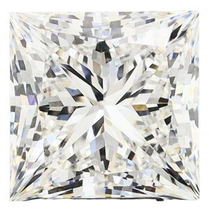 Diamante Cultivado en Laboratorio, Corte Princesa, 1.02ct, Color E, VS1 - Product Image 2