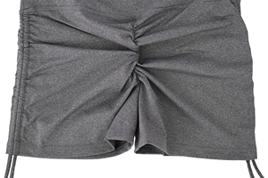 Custom Women’s High Waist <b>Scrunch</b> Tie Up Yoga <b>Shorts</b> Stretch Gym Fitness Workout <b>Shorts</b> - Product Image 4