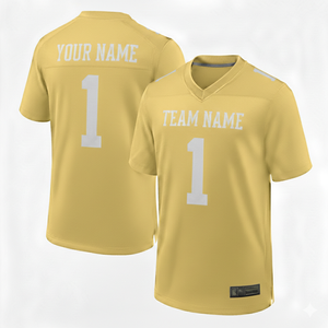 Nuevas Camisetas de Fútbol Americano Personalizadas, Hechas a Medida, 100% Poliéster, Manga Corta, Impresas, Servicio OEM al por Mayor - Product Image 2