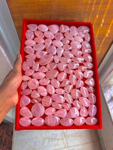 Natural ¡Muy raro! ! Lote de Cuarzo Rosa al por Mayor, Cabujón de Cuarzo Rosa, Gema Curativa, para Hacer Joyas, Decoración del Hogar, Regalo - Product Image 2