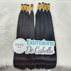 Extensiones de Cabello Humano Virgen Liso Natural, Paquetes de Cabello 100% Natural al por Mayor para Mujeres - Product Image 2