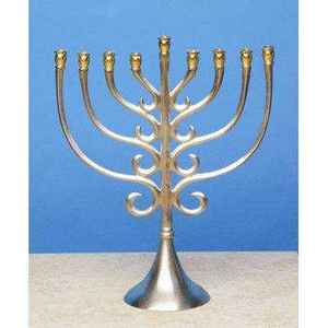 Ménorah de style post-moderne pour villas, synagogues, temples, éclairage de table, utilisation décorative, porte-bougie Hanouka, ménorah - Product Image 5