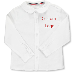 Mélange de haute qualité 65% polyester et 35% coton, uniforme scolaire classique confortable 55% coton 45% polyester pour grandes filles - Product Image 3