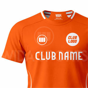 Camiseta de Fútbol Personalizada OEM de Verano, Talla Grande, Ligera, 100% Poliéster, Absorbe la Humedad, Secado Rápido, Impresión por Sublimación para Equipos - Product Image 4