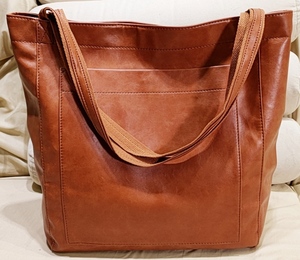 Sac à main classique en cuir véritable – Élégant sac de créateur pour femme – Sac intemporel pour femme - Product Image 2