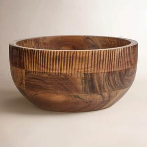 Bol en bois poli de luxe Rani Industries, compatible lave-vaisselle, modèle personnalisé RHE-10983 - Product Image 2