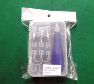 Kit de Cortador de Linóleo Portátil KN0215, Juego de Herramientas para Cortar Madera de Calidad Superior con 6 Cuchillas de Diferentes Estilos, Hecho a Mano y Duradero - Product Image 2